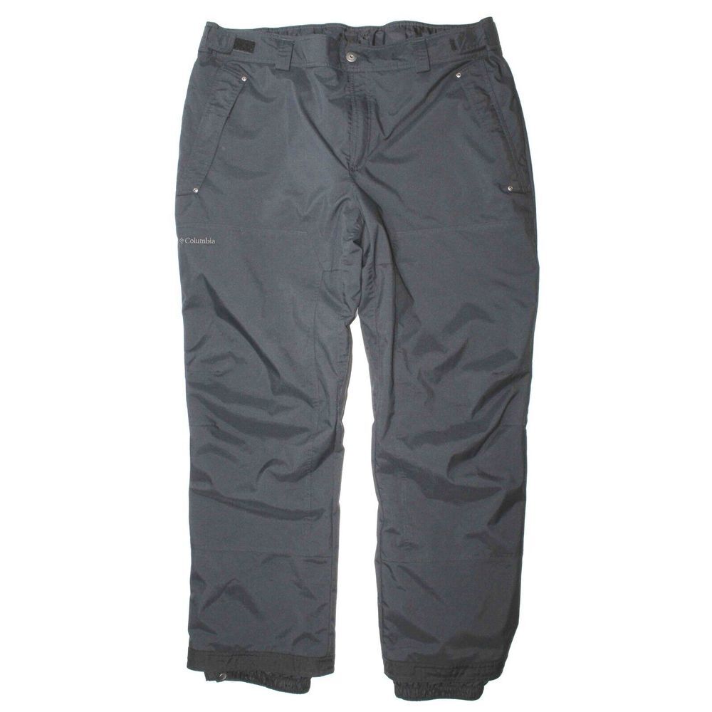 Columbia Boundary Run Omni‎ Tech Black Winter Snow Pants SM8308 Mens Size 2XL